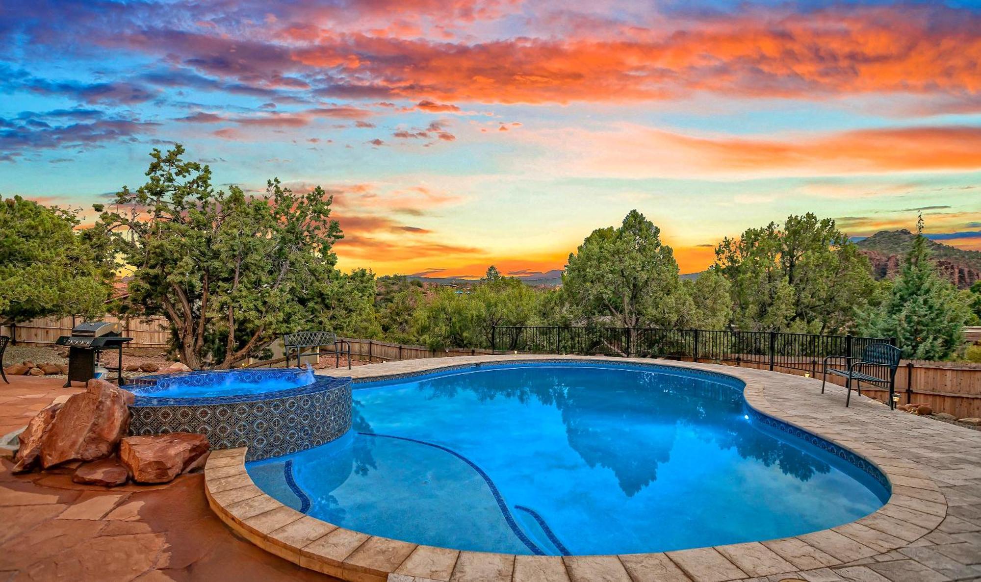 Sedona'S Paradise Found, Saltwater Pool And Hot Tub, Private Oasis! Exteriér fotografie
