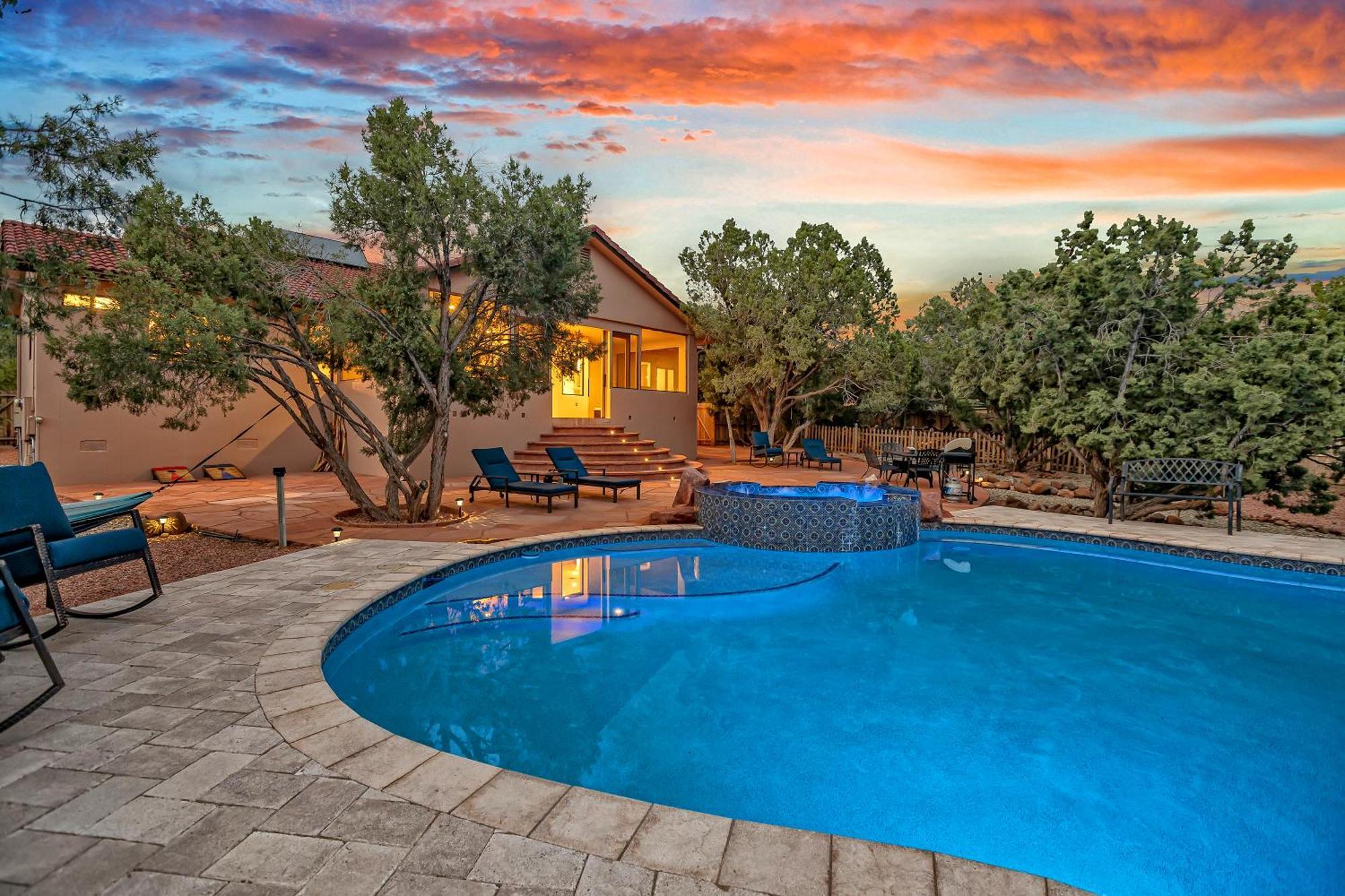 Sedona'S Paradise Found, Saltwater Pool And Hot Tub, Private Oasis! Exteriér fotografie