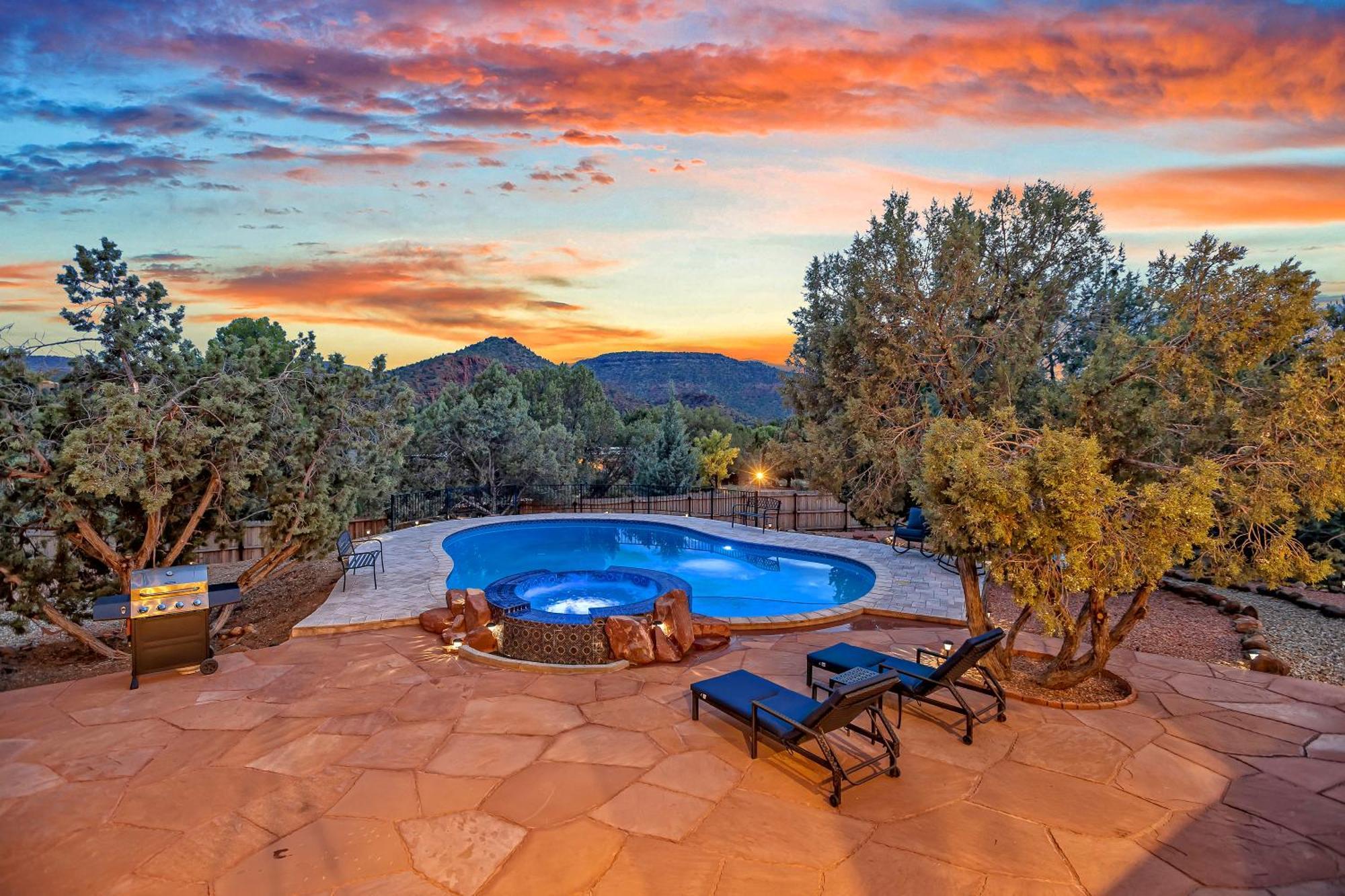 Sedona'S Paradise Found, Saltwater Pool And Hot Tub, Private Oasis! Exteriér fotografie
